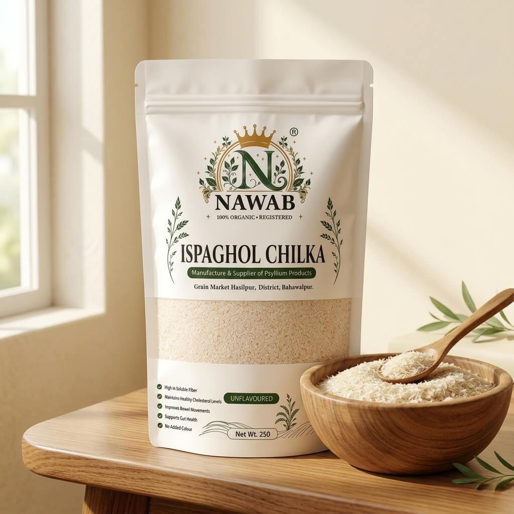 NAWAB Premium Ispaghol Chilka — 250g preview 1