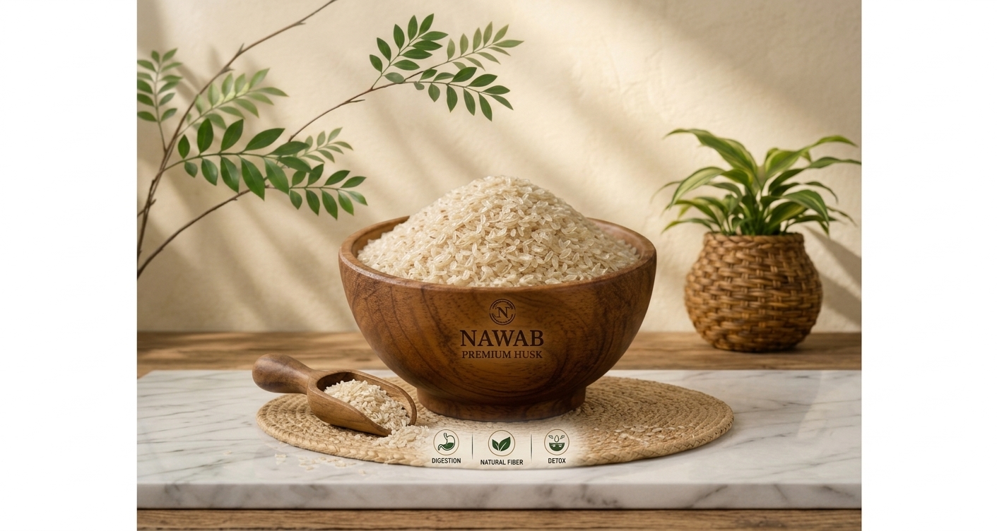 NAWAB Premium Ispaghol Chilka product pouch